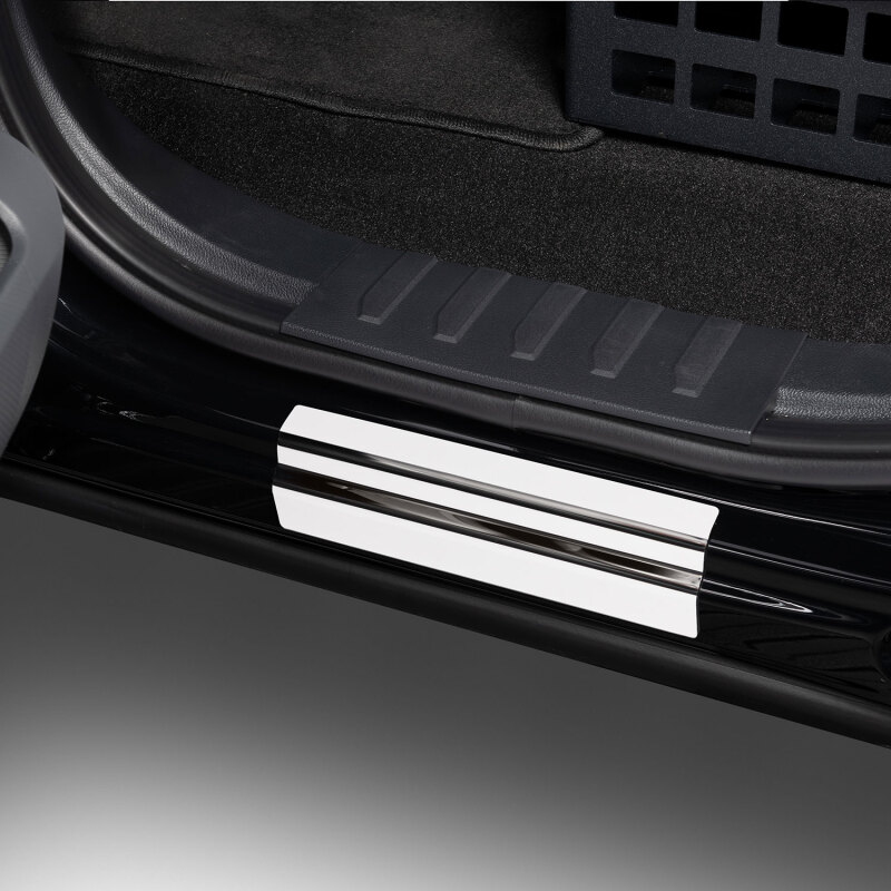 GMC Sierra Door Sills - Putco - GMC Etching - Stainless Steel - `19-`26