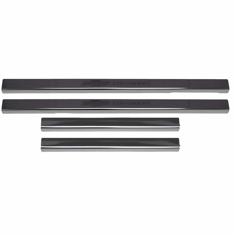 Dodge Ram 1500 Door Sill Plates - Putco - Black Platinum - `19-`26