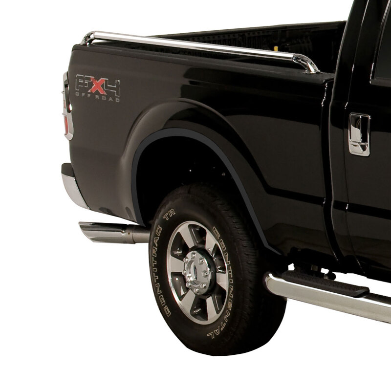 Ford F250 Fender Trim - Putco - Black Stainless Steel - Black Platinum - `11-`16
