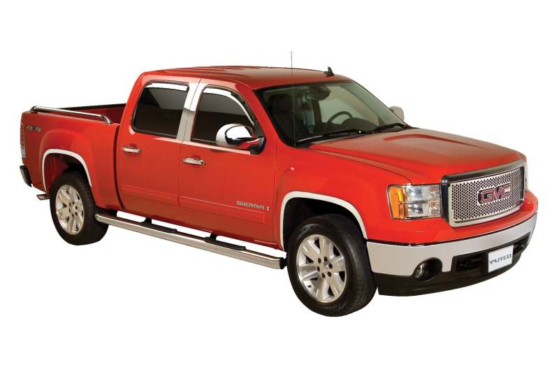 GMC Sierra Fender Trim - Putco - Stainless Steel - `07-`13