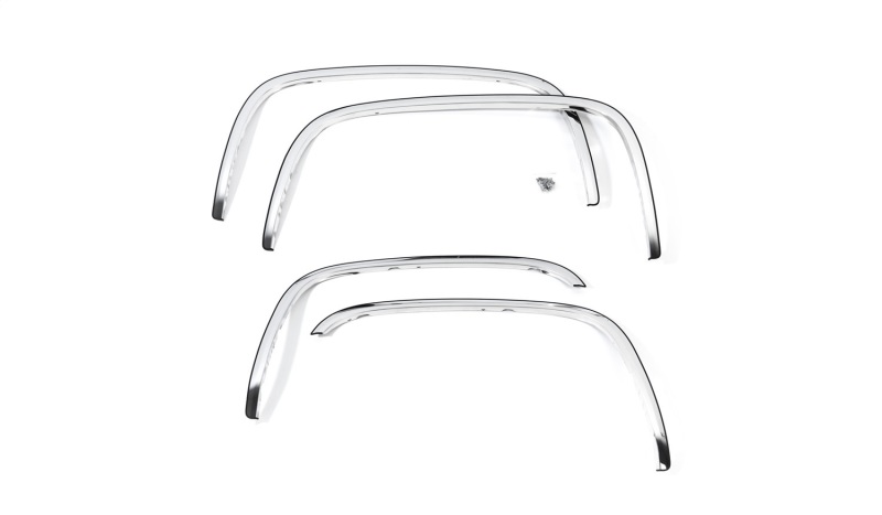 GMC Sierra 2500 Steel Fender Trim - Putco - Full Size - Polished Stainless Steel or Black Platinum - `15-`19