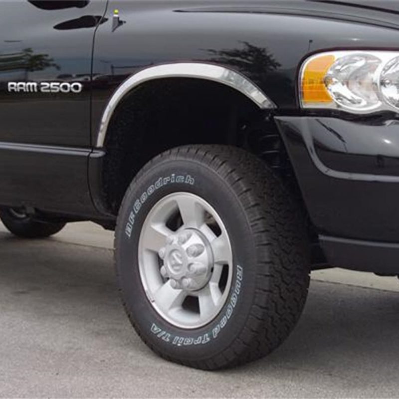Dodge Ram 3500 Fender Trim - Putco - Stainless Steel - `10-`19