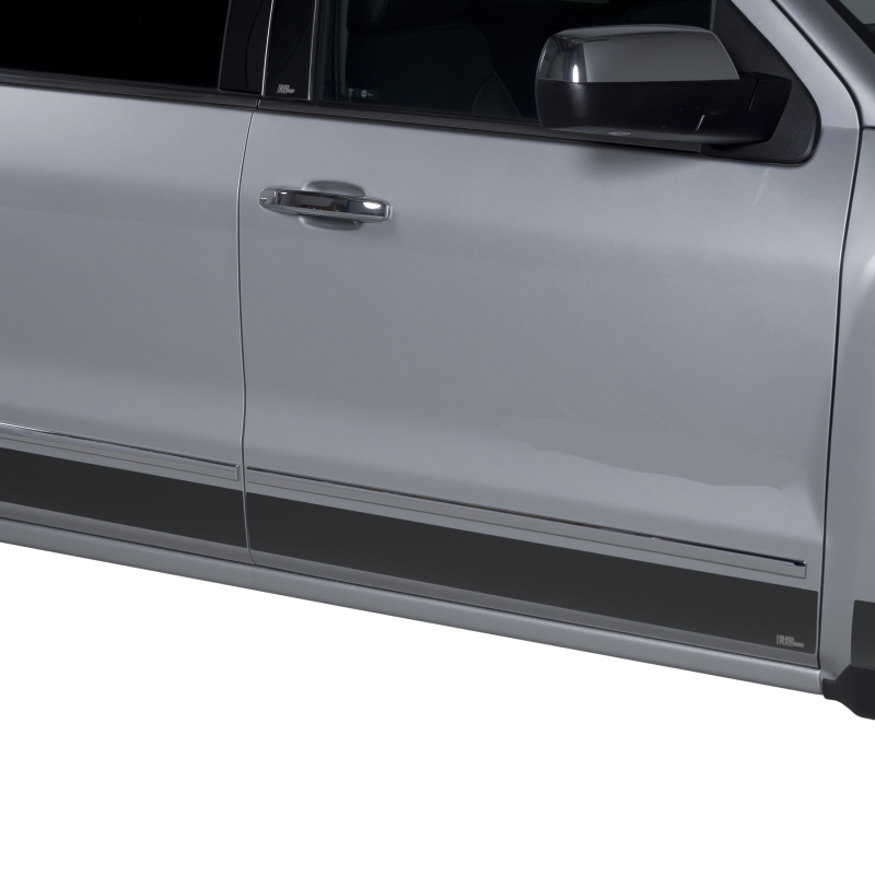 Chevrolet Silverado 2500 Rocker Panels - Putco - Black Platinum - Black - `07-`14