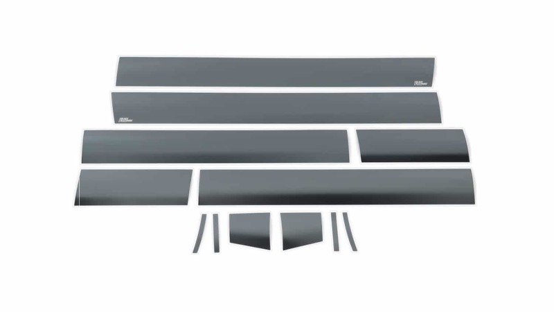 GMC Sierra 2500 Rocker Panels - Putco - Black Platinum - Black - `07-`14