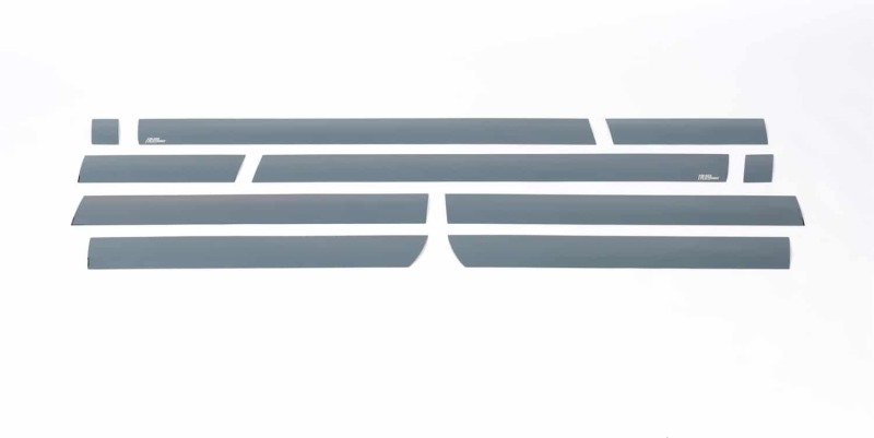 Chevrolet Silverado HD Rocker Panels - Putco - Black Platinum - Black - `14-`19