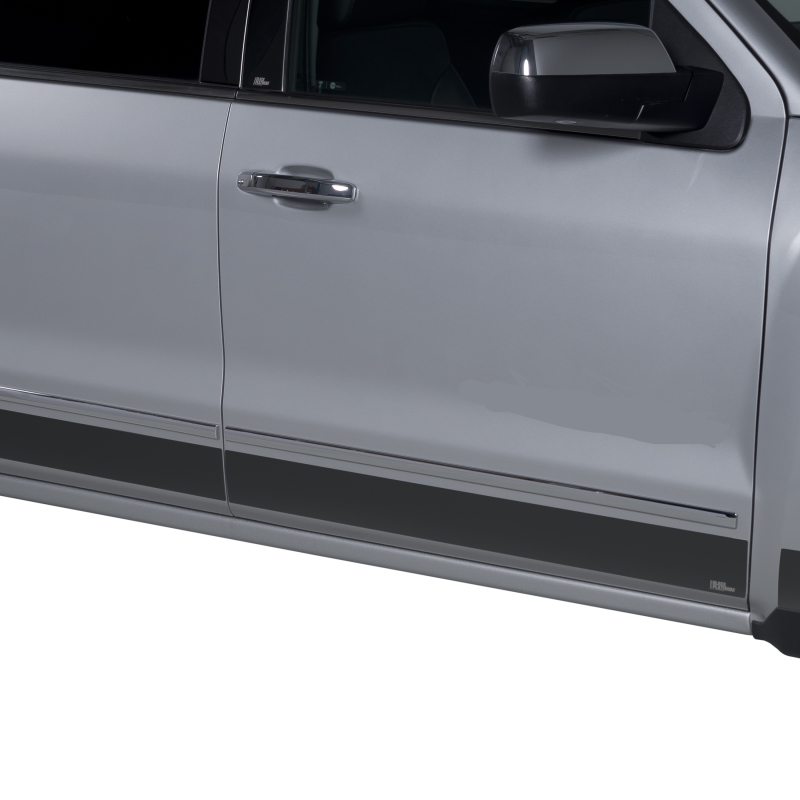 GMC Sierra HD Crew Cab Rocker Panels - Putco - Black Platinum - Black - `15-`19