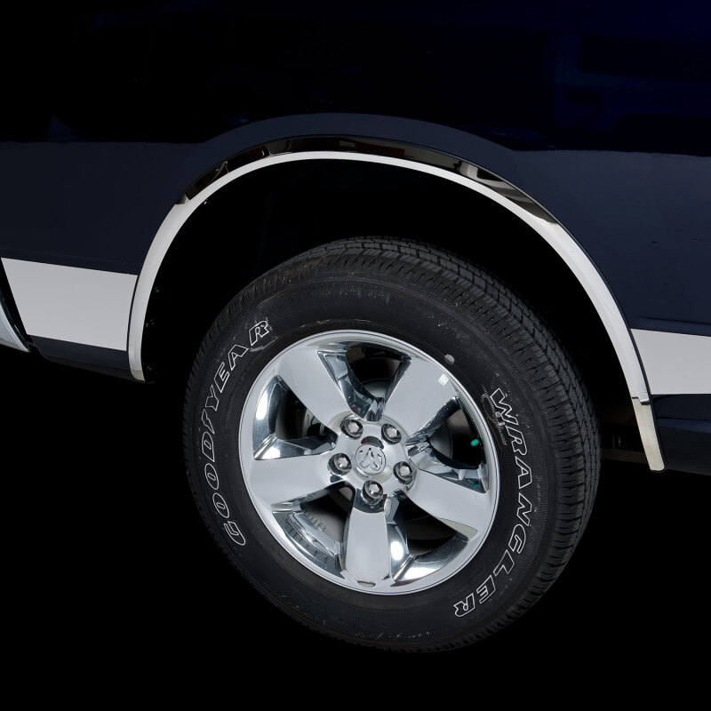 Ram 1500 Rocker Panels - Putco - Premium Stainless Steel - Stainless Steel - `09-`18