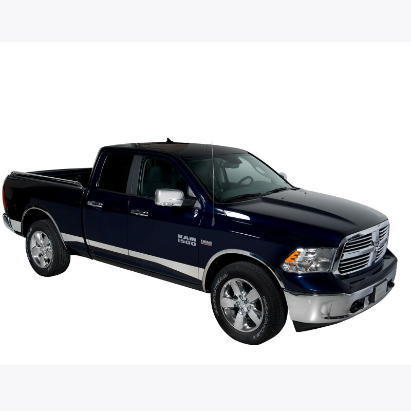 Dodge Ram 3500 Rocker Panels - Putco - Premium Stainless Steel - Stainless Steel - `03-`08