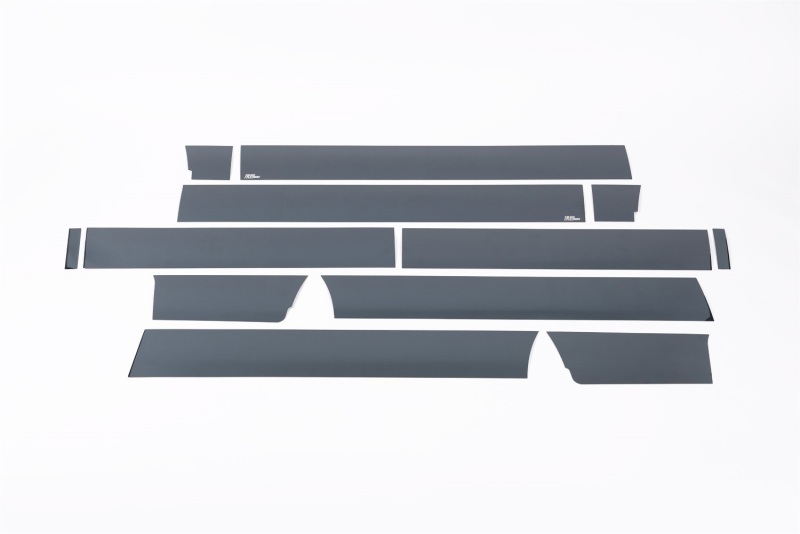 Ford F-150 Rocker Panels - Putco - 7in Wide (12pcs) - Black Platinum - `09-`14