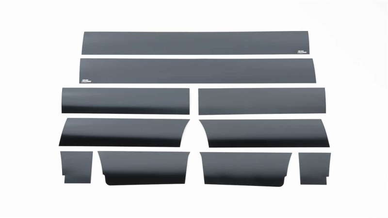 Ford F-150 Rocker Panels - Putco - Black Platinum - Black - `09-`14