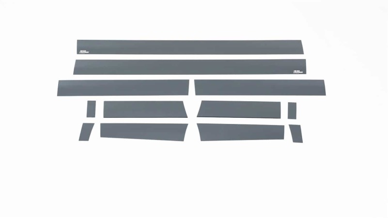 Ford F-150 Rocker Panels - Putco - Black Platinum - Black - `15-`20