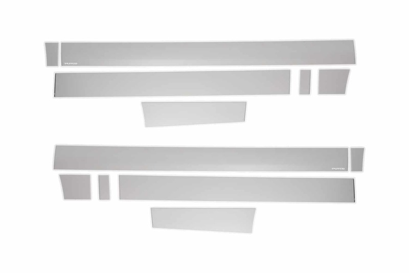 Ford F-150 Steel Rocker Panels - Putco - Premium - Stainless Steel - `15-`20