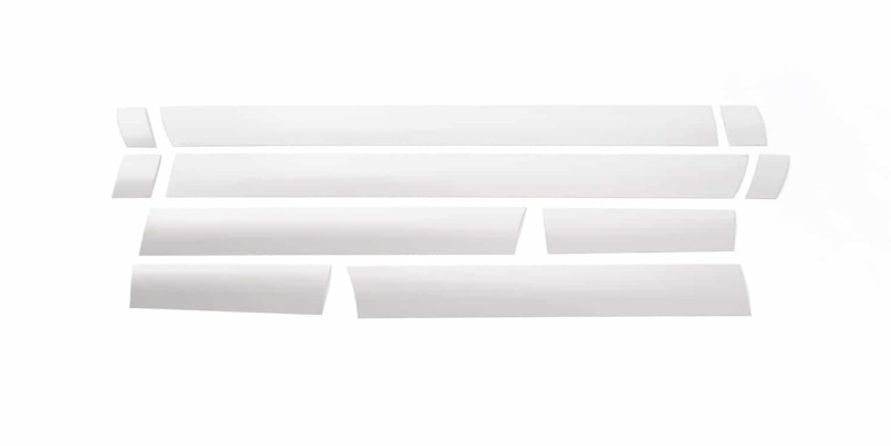 Ford F350 Rocker Panels - Putco - Premium Stainless Steel - Stainless Steel - `11-`16