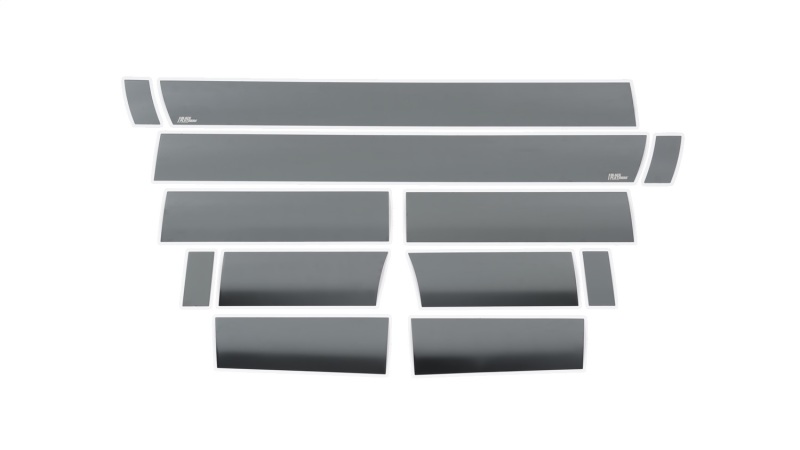 Ford F250 Rocker Panels - Putco - Black Platinum - Black - `11-`16