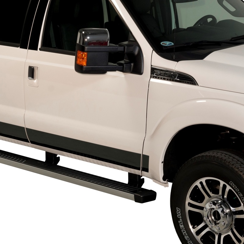 Ford F-250 Rocker Panels - Putco - Black Platinum - Black - `11-`16