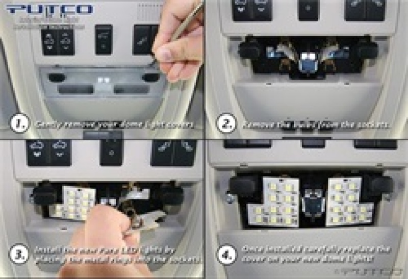 Mazda 2 LED Dome Lights - Putco - Premium - `10-`14