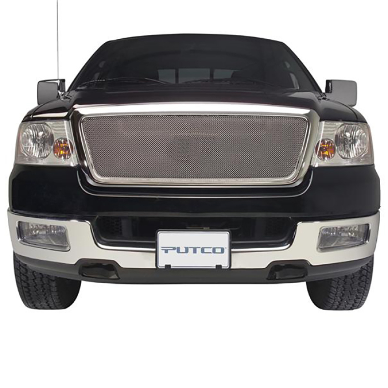 Ford F-150 Grille Insert - Putco - Liquid Mesh - Chrome - `04-`08