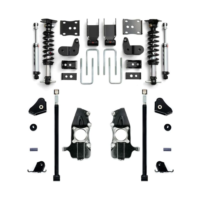 Ford F150 Suspension Lift Kit - Front + Rear - QA1 - Double Adjustable - With Spindles - `21-`26 Ford F150 Suspension Lift Kit - Front + Rear - QA1 - Double Adjustable - With Spindles - `21-`26