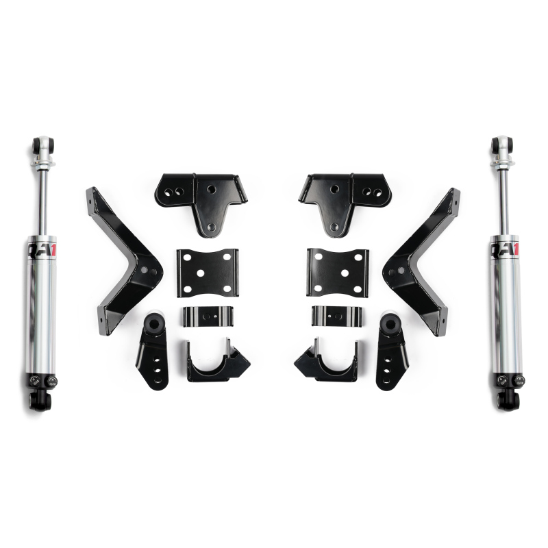 GMC Sierra 1500 Coilover Suspension Kit - Rear - QA1 - Double Adjustable, 3in to 5in Drop - `19-`26 GMC Sierra 1500 Coilover Suspension Kit - Rear - QA1 - Double Adjustable, 3in to 5in Drop - `19-`26