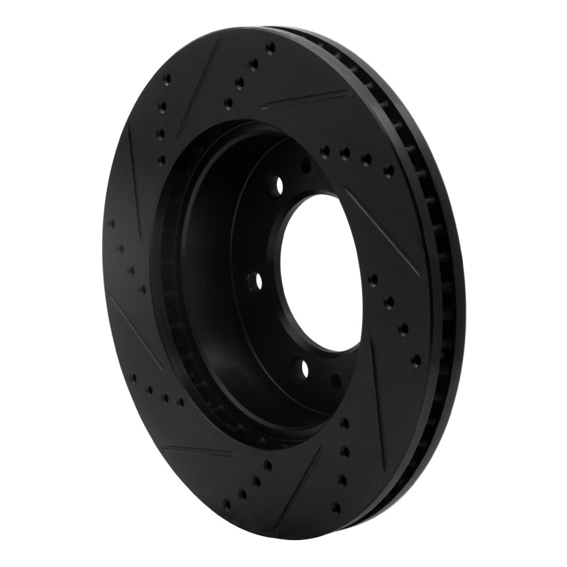 Hummer H3T Brake Rotor (1) - Front Right - R1 Concepts - Drilled ...