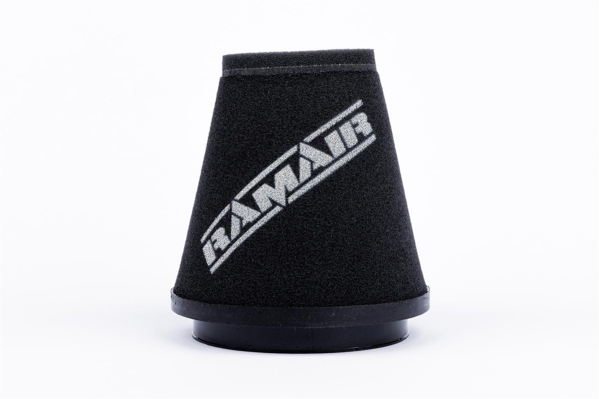 Cone Air Filter - Ramair - Dual Layer Foam, Cone, 125mm ID Polymer Neck