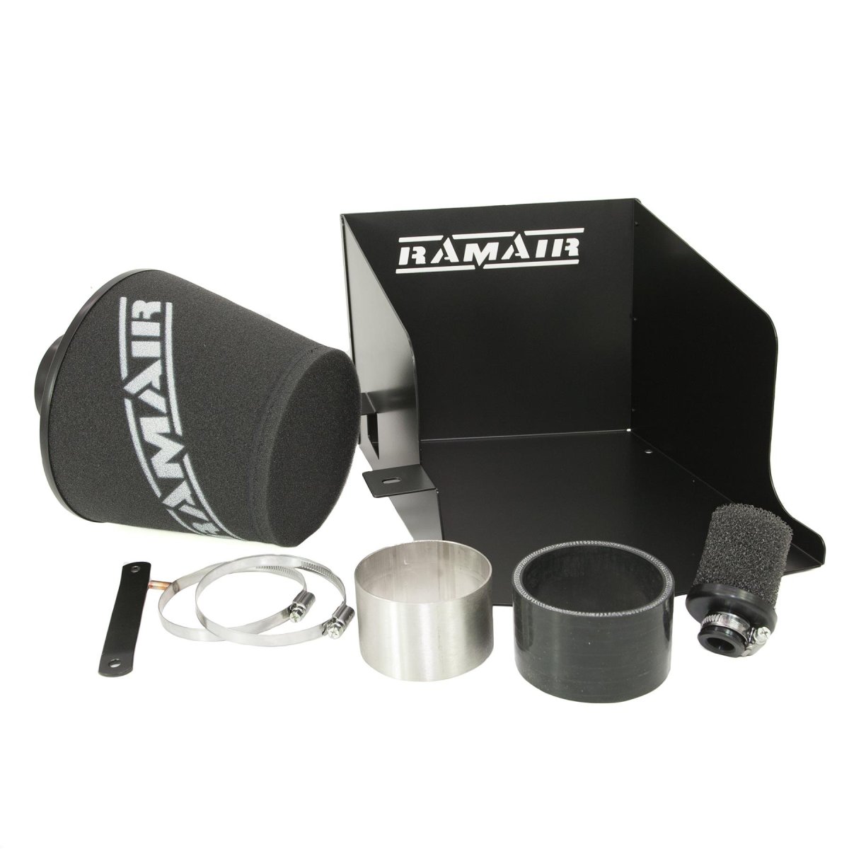 Honda Civic Performance Air Intake - Ramair - Foam Induction Kit - Black - 2.0L DOHC Type R (EP3) - '01-'05