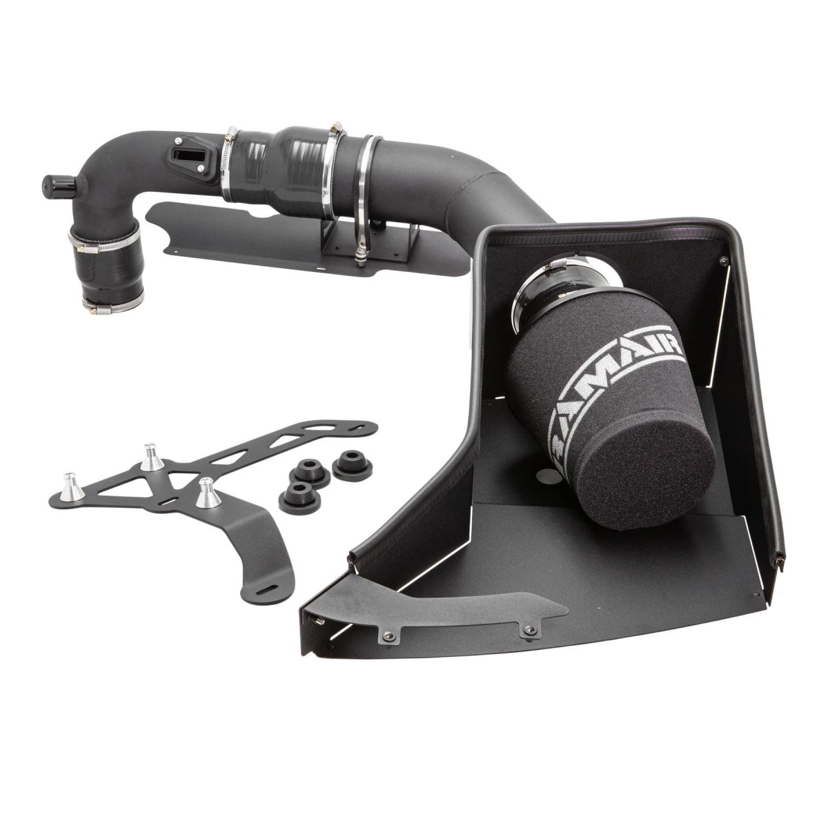 Audi TT 8J Performance Air Intake - Ramair - Cold Air + Foam Filter + Heat Shield - Black - 2.0L TFSI EA113 (BWA/BPY) - '06-'14