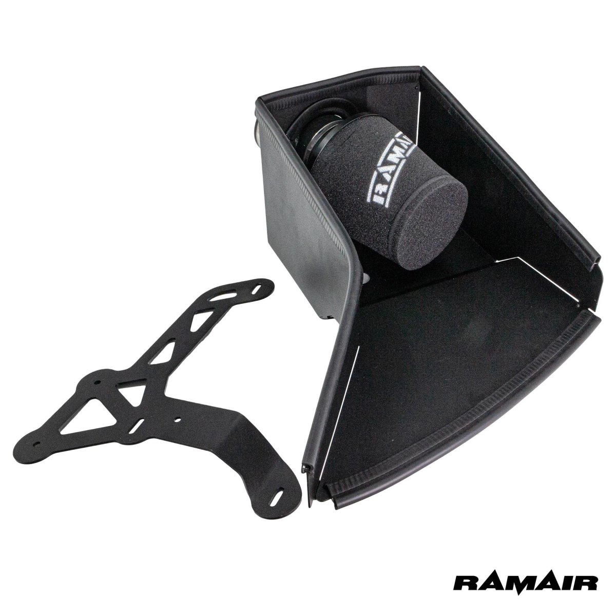 Audi TT Performance Air Intake - Ramair - Cold Air, Foam Filter, Heat Shield - Black - 2.0L TDI - '06-'14
