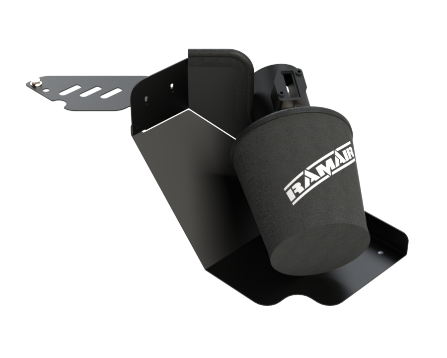 Ford Fiesta Performance Air Intake - Ramair - Cold Air, Foam Filter, Heat Shield - Black - 1.6L Turbo - '14-'19