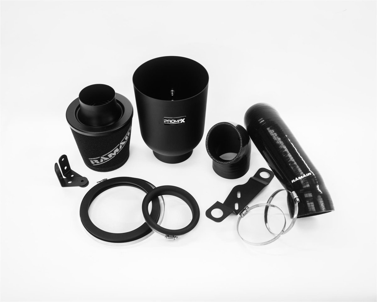Volkswagen Golf R Performance Air Intake - Ramair - ProMax Enclosed Foam Filter + Silicone Hoses - 2.0L Turbo (MQB)