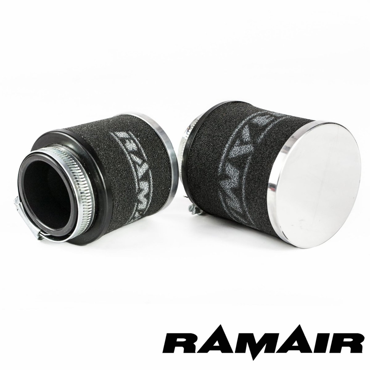 Foam Pod Air Filter - Ramair - Chrome