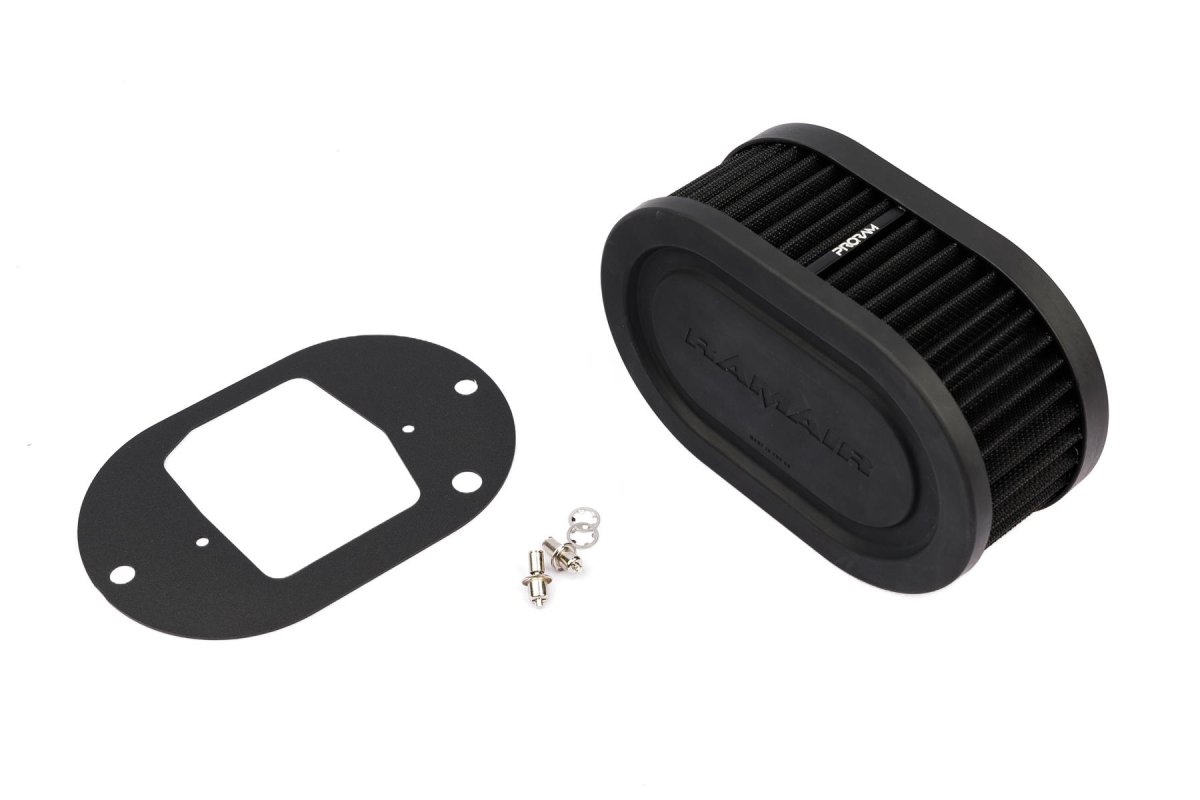 Carburetor Air Filter - Ramair - Black