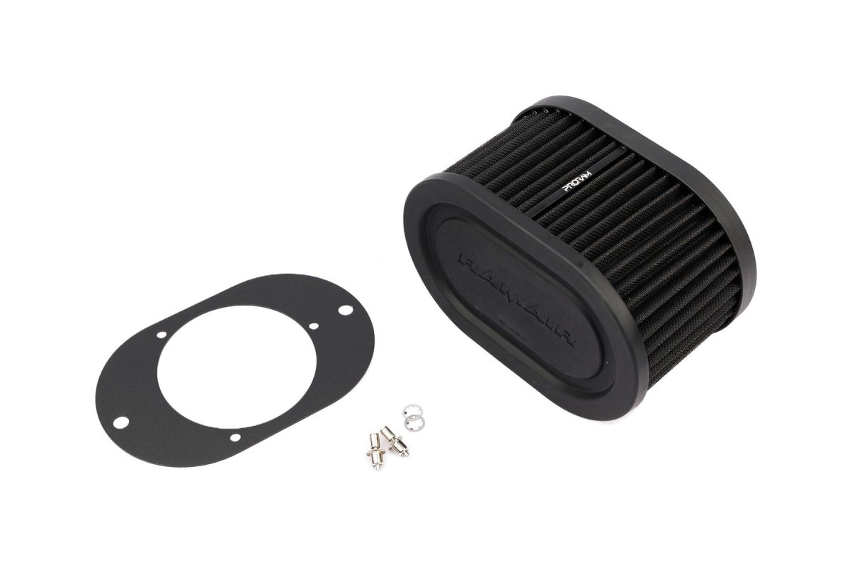 Carburetor Air Filter - Ramair - Black