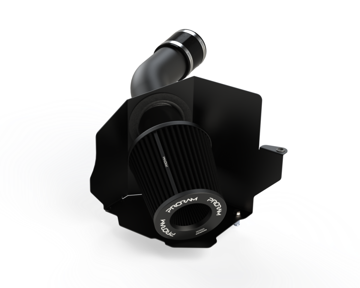 Ford Fiesta Performance Air Intake - Ramair - Pleated Filter + Heat Shield - Black - 1.5L EcoBoost - '18-'20