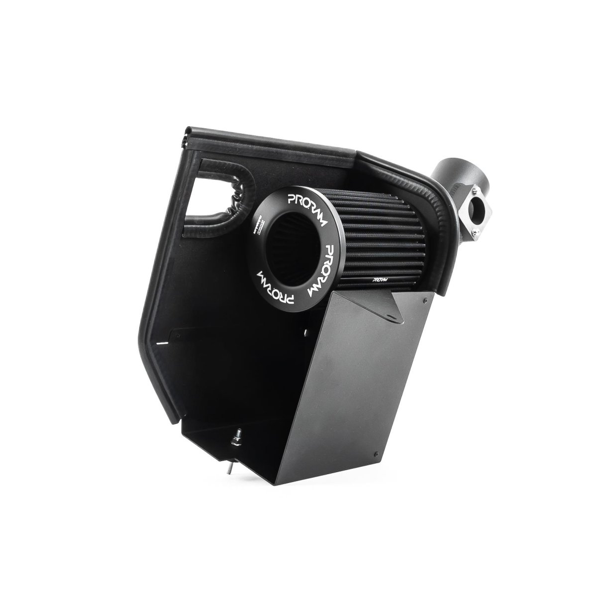 Mazda MX-5 ND Performance Air Intake - Ramair - Proram Pleated Filter + Black Powder-Coated Pipe - Black - 2.0L