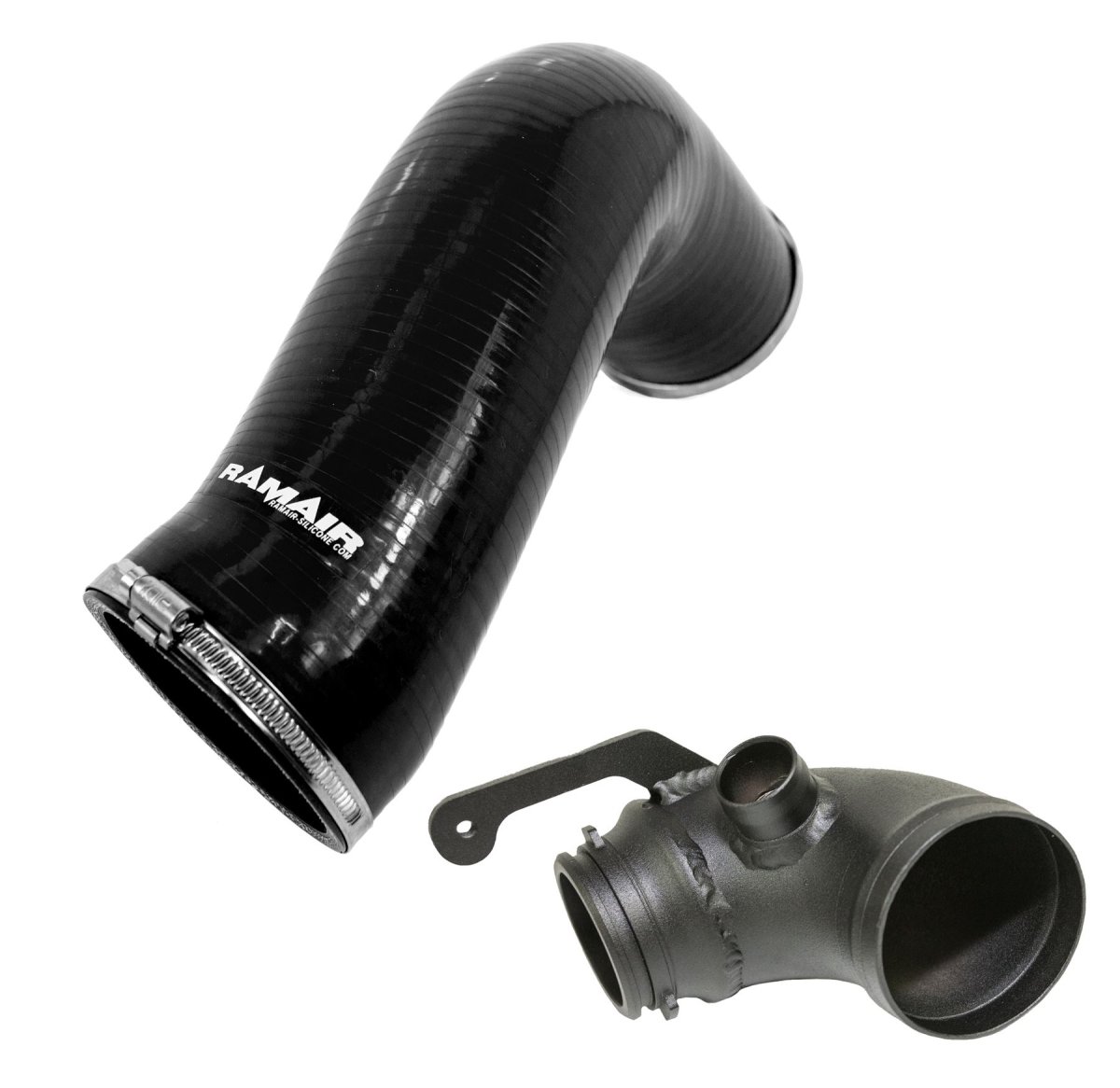 Volkswagen Golf GTI Performance Air Intake - Ramair - Silicone Intake Hose + Oversize Turbo Inlet Elbow - Black - 2.0 TSI EA888