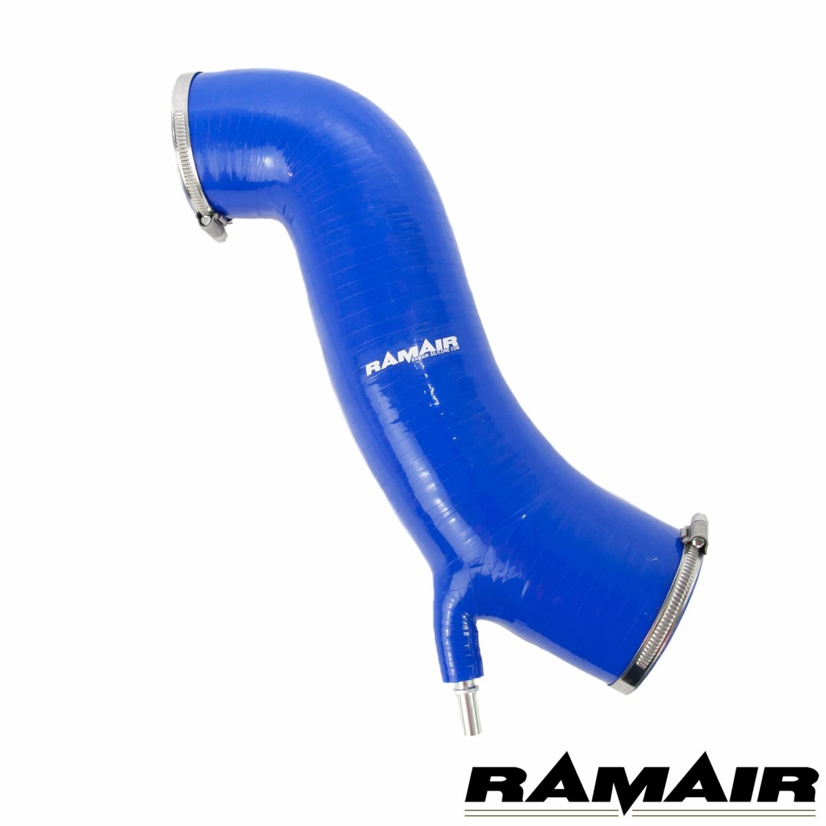Ford Fiesta Performance Air Intake - Ramair - Silicone Intake Hose RIP-180 - Blue - 1.6L EcoBoost - '13-'17