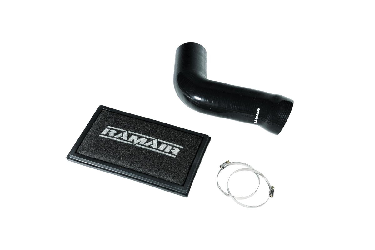 Audi S3 Performance Air Intake - Ramair - Silicone Hose + Panel Filter (Twin-Layer Foam, MAF Safe) - Black