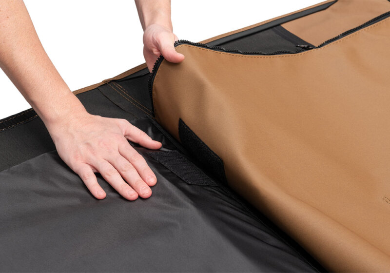 Jeep Wrangler Frameless Soft Top - Rampage - All Inclusive Frameless All Season Dual Top System - Spice - `97-`06