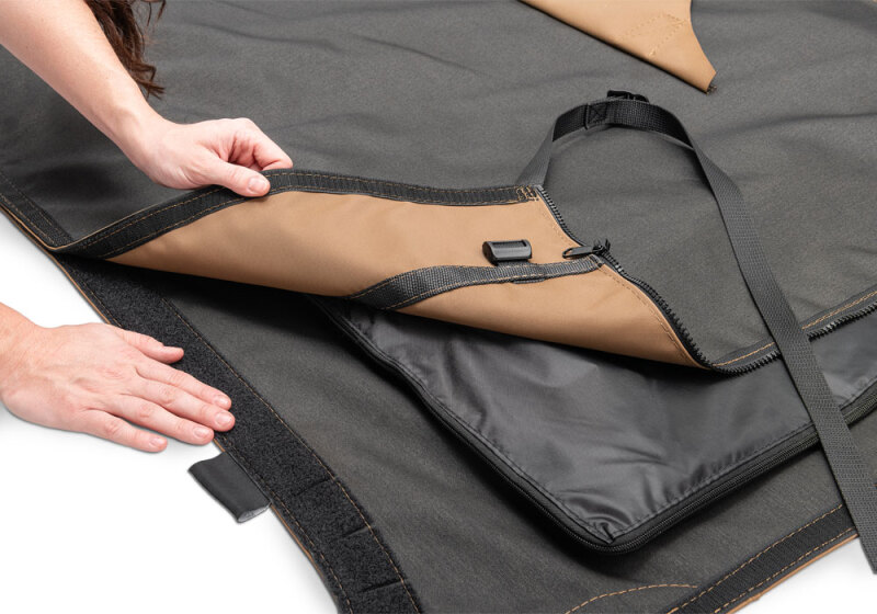 Jeep Wrangler Frameless Soft Top - Rampage - All Inclusive Frameless All Season Dual Top System - Spice - `97-`06