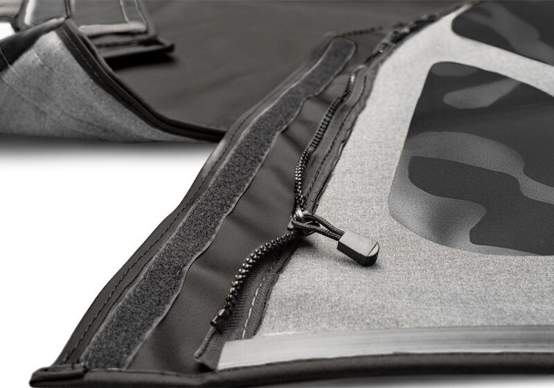 Jeep Wrangler Complete Soft Top - Rampage - Includes Frame, Hardware, and Tinted Windows - Black Diamond - `97-`06