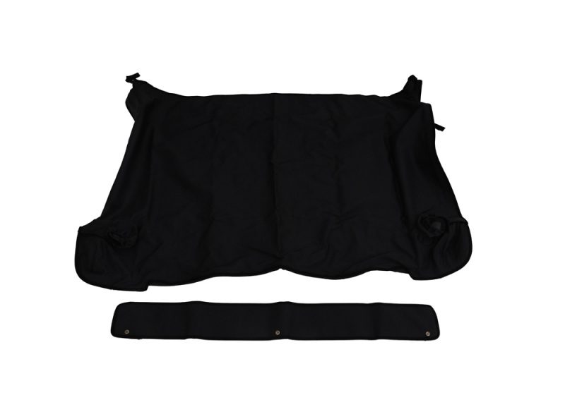 Jeep Wrangler Tonneau Cover - Rear - Rampage - Black Denim - `97-`06