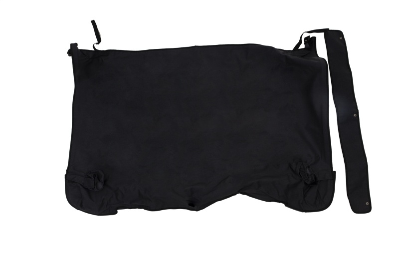 Jeep Wrangler Tonneau Cover - Rear - Rampage - Black Diamond - `97-`06