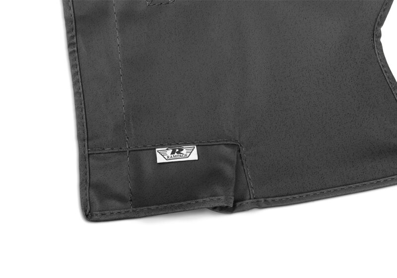 Jeep Wrangler Tonneau Cover - Rampage - Soft Top - Black Denim - `97-`02