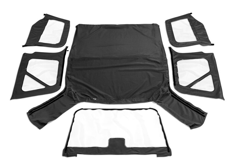 Jeep Wrangler Soft Top - Rampage - OEM Replacement Top - Black Diamond - `97-`06