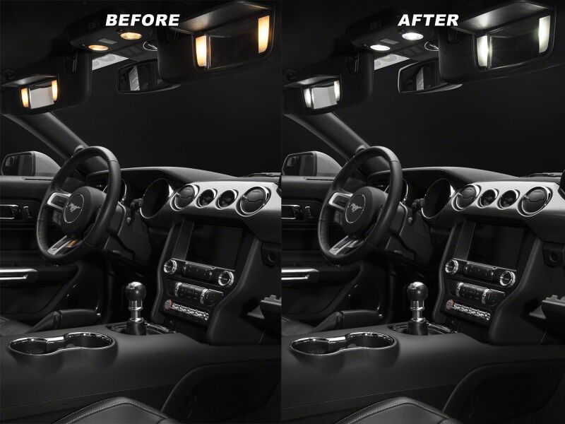 Ford Mustang Interior Lighting Kit - Raxiom - Axial Series Stage 1 - Cool White - `15-`23