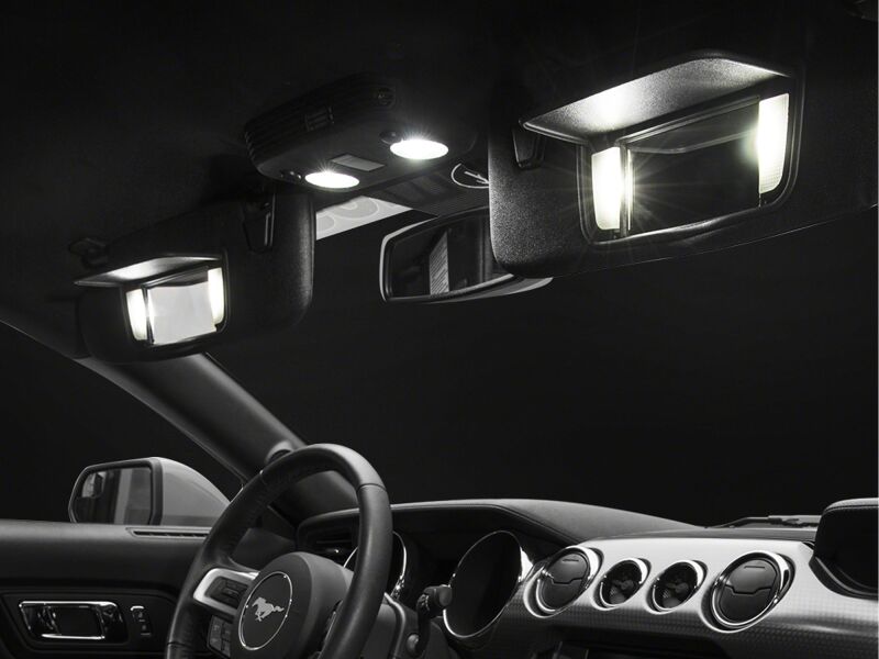Ford Mustang Interior LED Lighting Kit - Raxiom - Axial Series Stage 2 - Cool White - `15-`23
