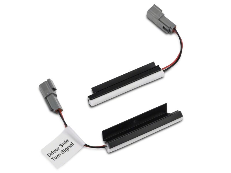 Ford Mustang GT Turn Signal Kit - Hood Mount - Raxiom - Axial Series - Amber - `15-`17