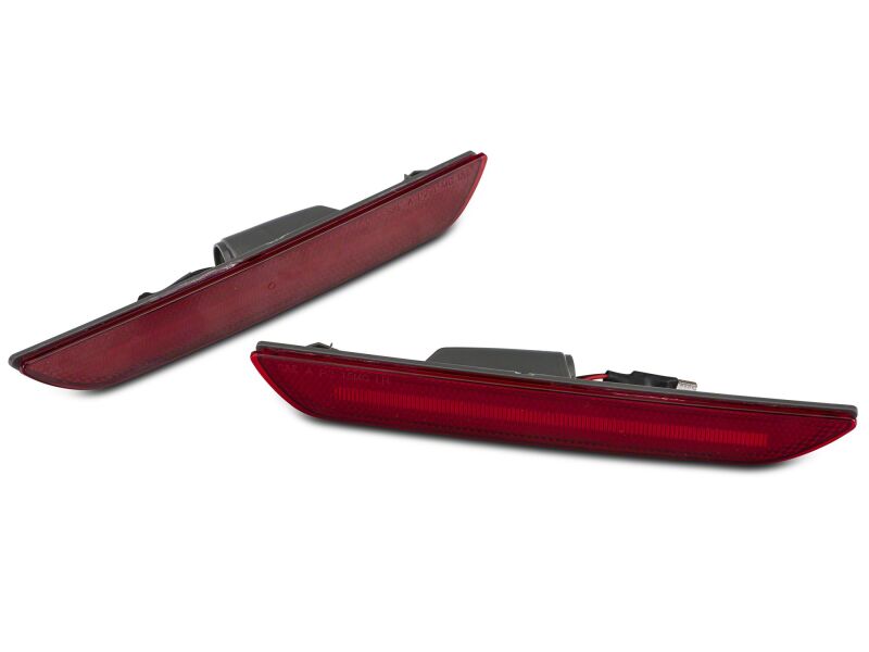 Ford Mustang Side Marker Lights - Rear - Raxiom - Axial Series LED - Red - `15-`23