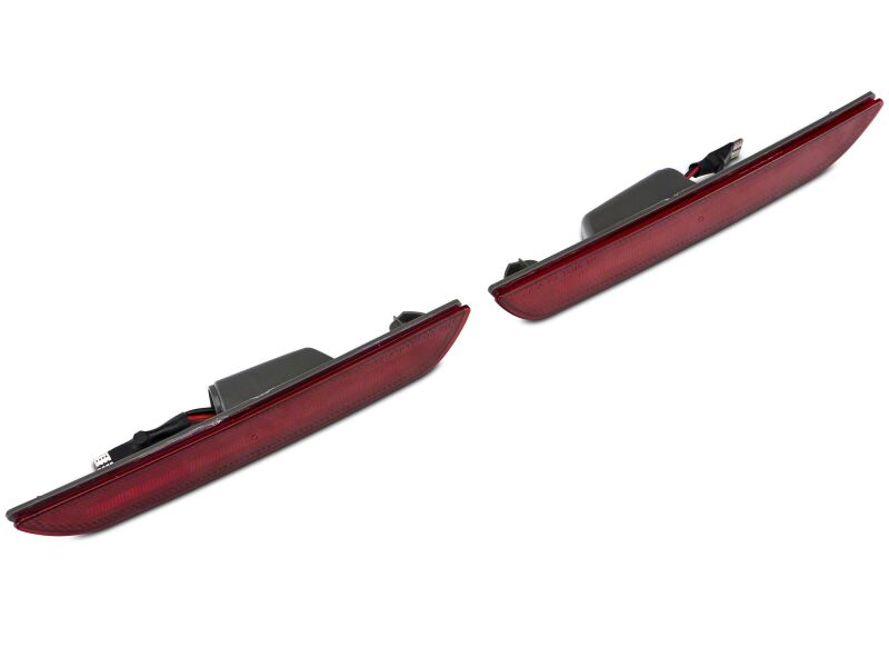 Ford Mustang Side Marker Lights - Rear - Raxiom - Axial Series LED - Red - `15-`23